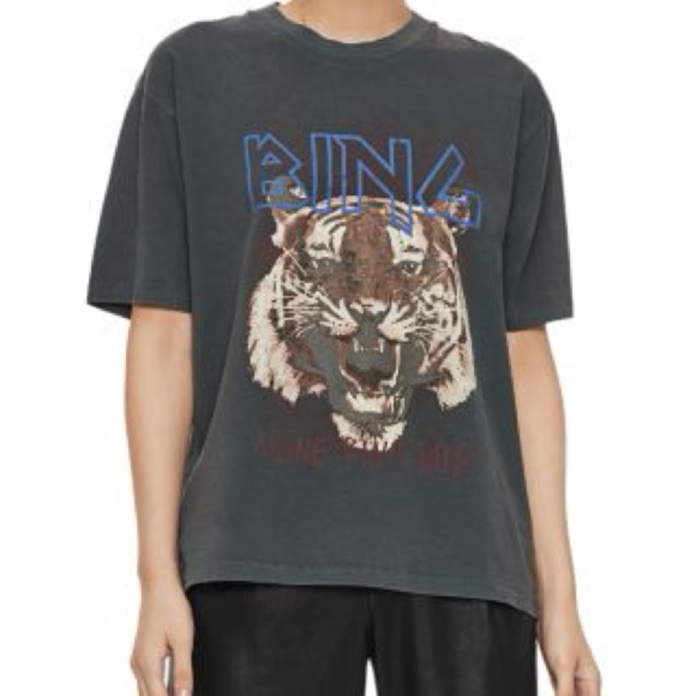 Anine Bing Vintage Tiger Tee